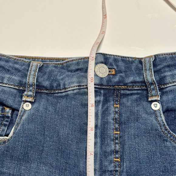 Pilcro And The Letterpress Anthropologie Womens Size 28 Jeans Denim Raw Hem - Picture 10 of 16